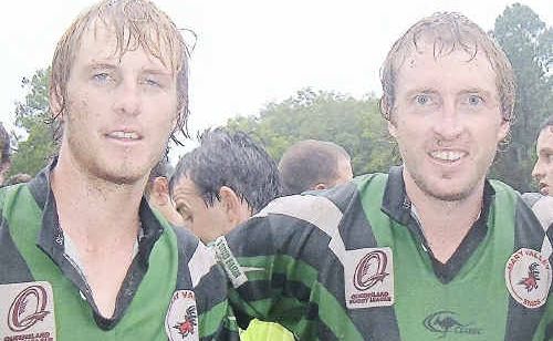 GOOD SHOWING: Troy and Brad Carlson enjoyed the side’s first home game last weekend despite posting a loss to Bribie Island. It was the first time a Mary Valley side had played at home in almost 60 years. GOOD SHOWING: Troy and Brad Carlson enjoyed the side’s first home game last weekend despite posting a loss to Bribie Island. It was the first time a Mary Valley side had played at home in almost 60 years.